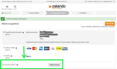 Pagamento alla consegna Zalando, Come fare per .